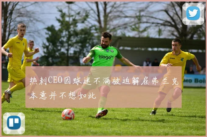 热刺CEO因球迷不满被迫解雇弗兰克本意并不想如此
